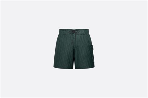 dior swimming shorts|Dior Oblique Swim Shorts Sea Green Technical Fabric.